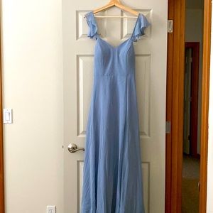 Beautiful Bridesmaid dress. Dusty Blue, Size 12